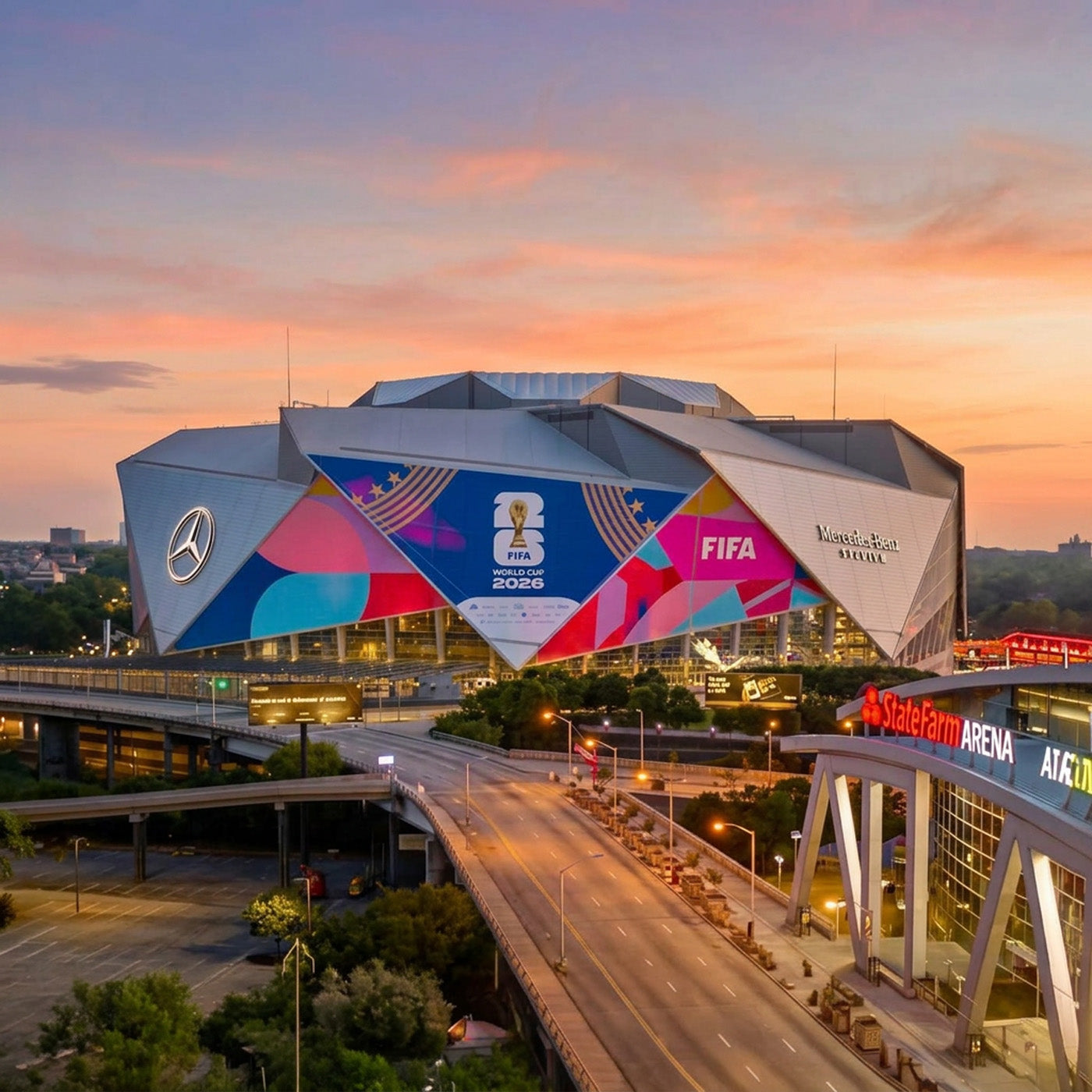 mercedes benz stadium atlanta world cup 2026