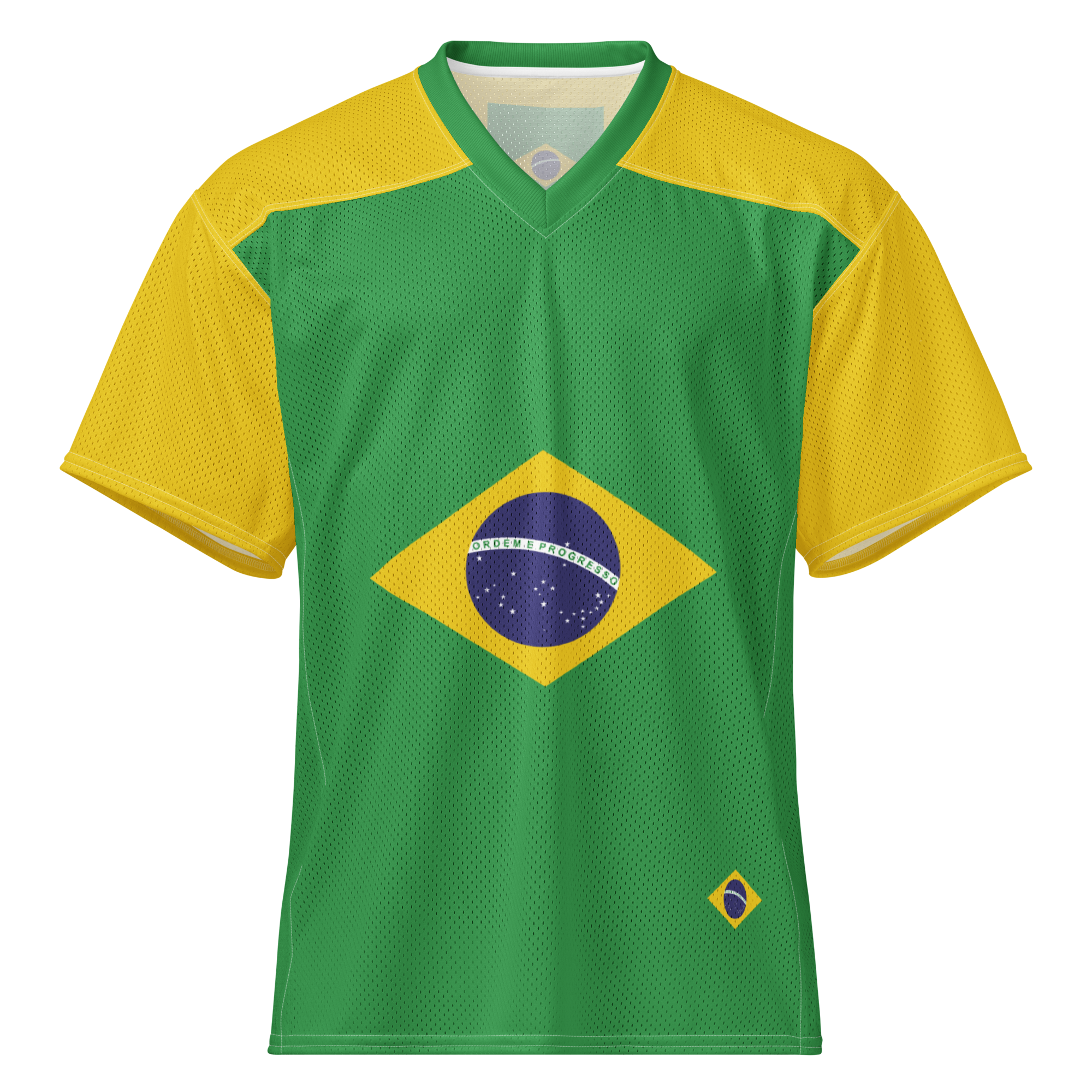 Brazil oversized soccer jersey World Cup 2026 retro fan shirt