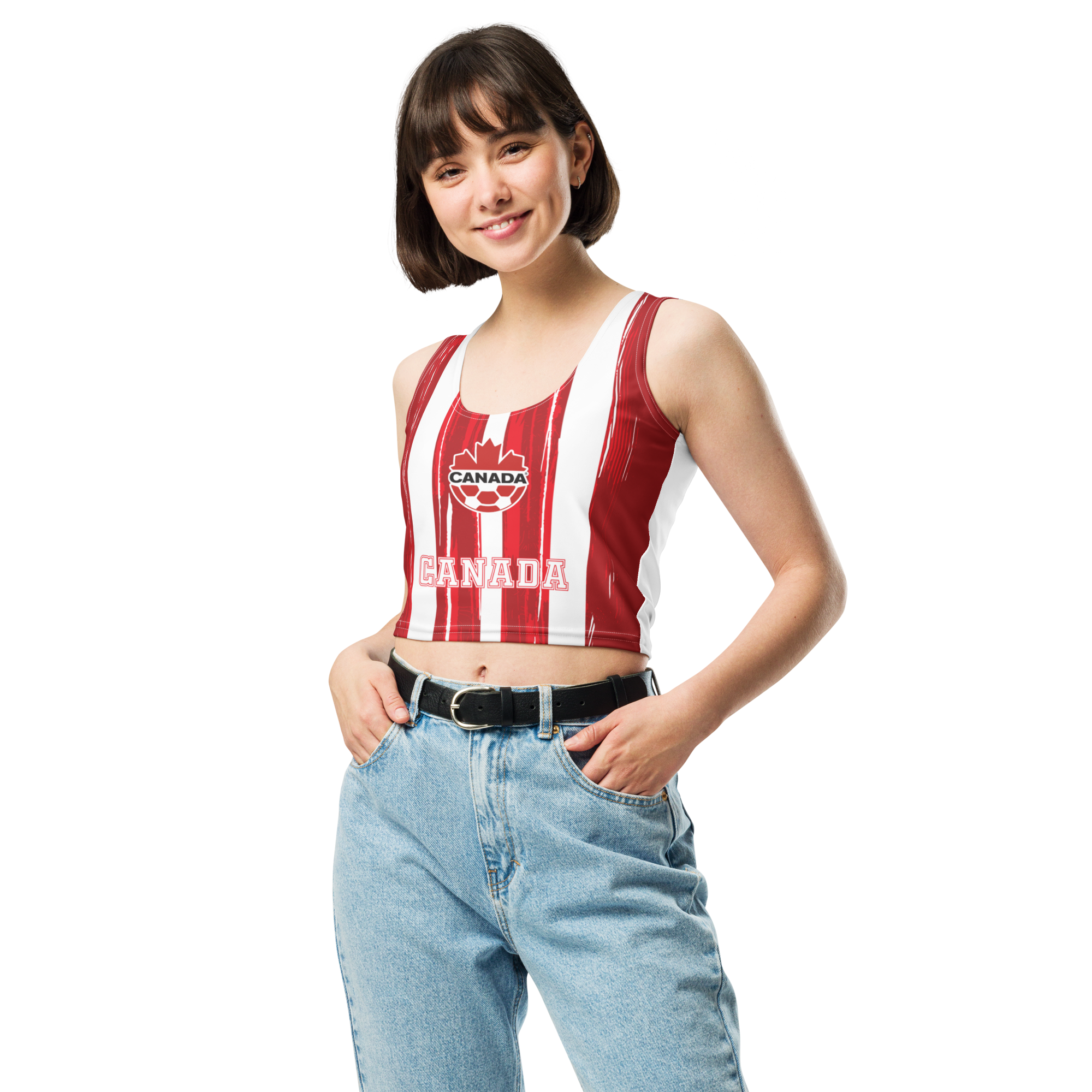 Canada Team Canada women's soccer fan crop top