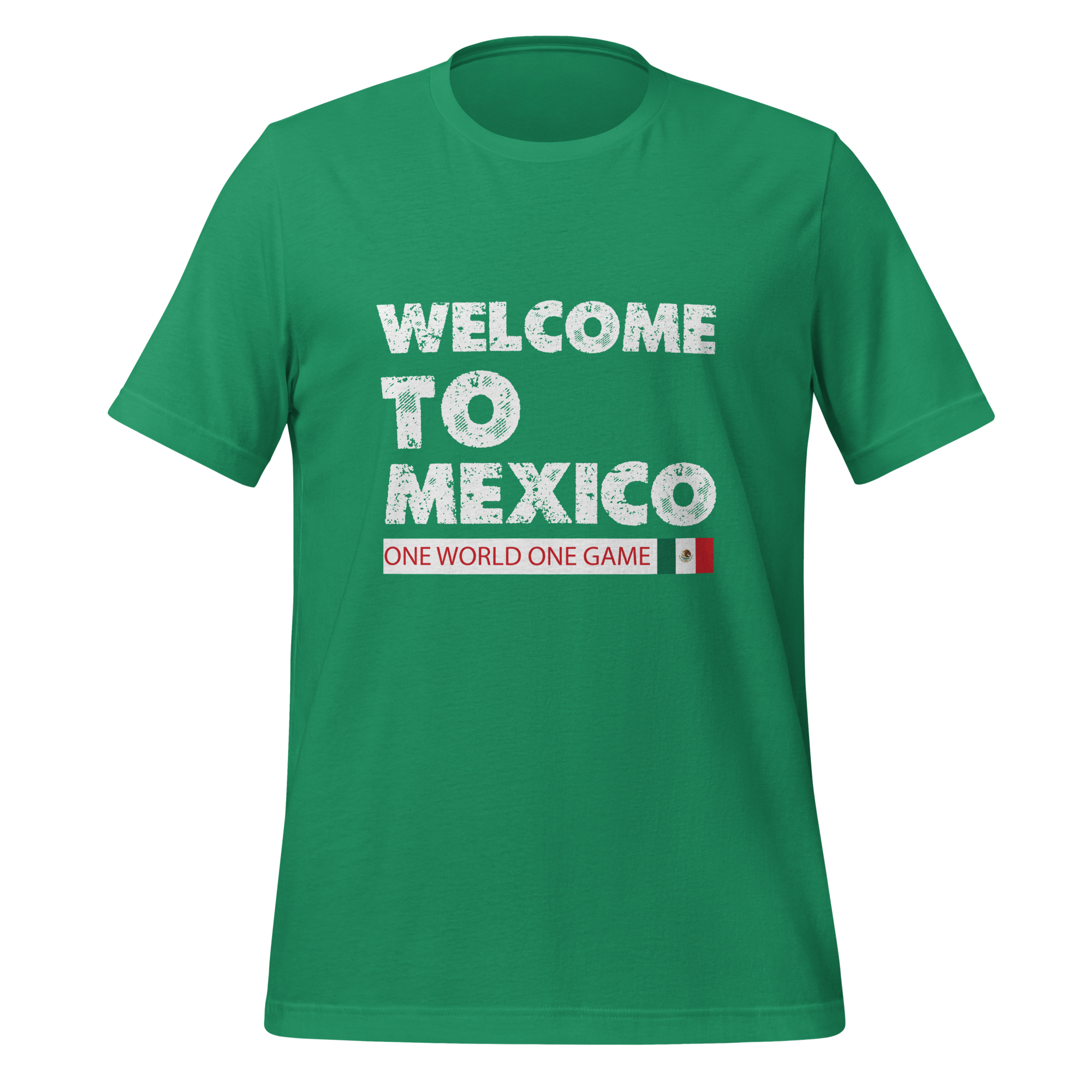 Welcome To Mexico premium Mexico football fan graphic t-shirt