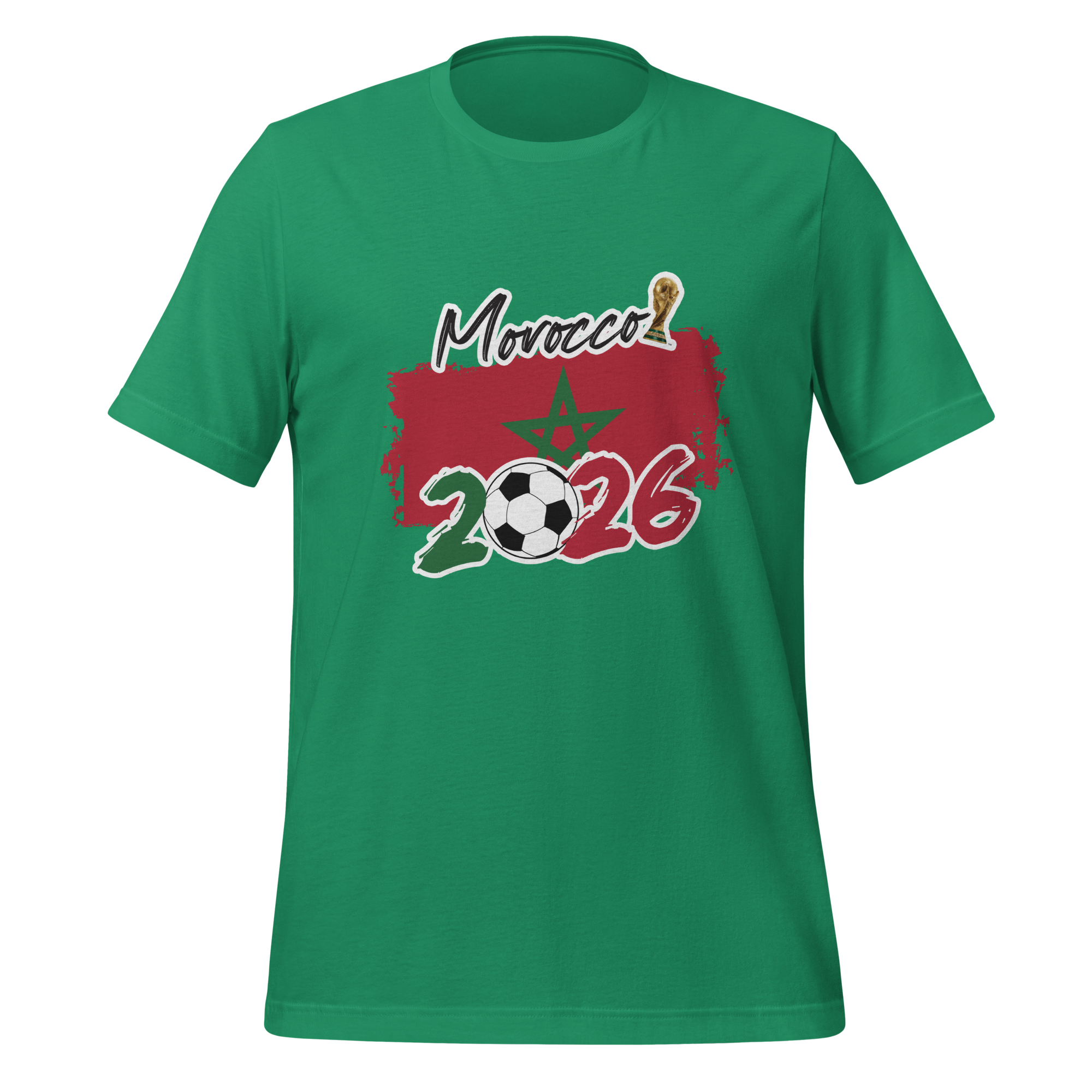 Morocco 2026 World Cup soccer fan supporter t-shirt